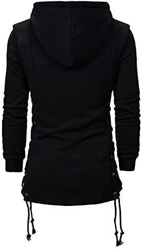 CNSTORE Herrmode huvtröjor sweatshirts Assassins Gothic Creed dragkedja sida snörning jacka fleece lösa ytterkläder