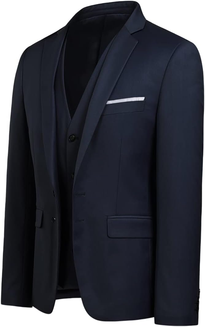 YOUTHUP Herr blazer Slim Fit 2 knappar formell vardaglig kostym jacka bröllop smoking jackor