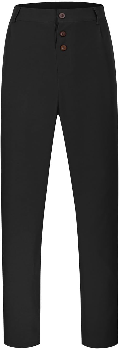Chino byxor herr stretch enfärgade kostymbyxor eleganta affärsbyxor raka ben chinos byxor säckig andas sommarbyxor elastisk midja fritidsbyxor bekväma slim fit herrbyxor