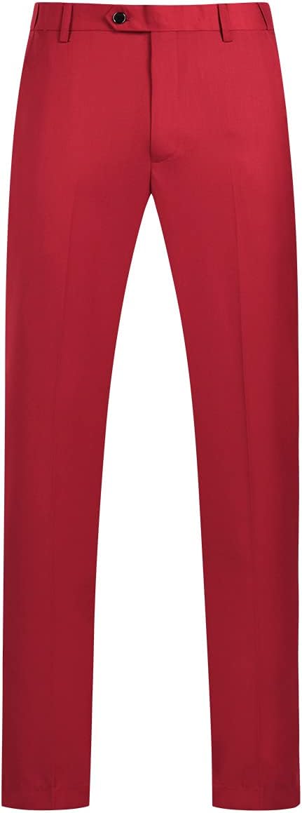 YOUTHUP 3-delad kostym smal passform för män elegant business bröllop kostym blazer västar byxor