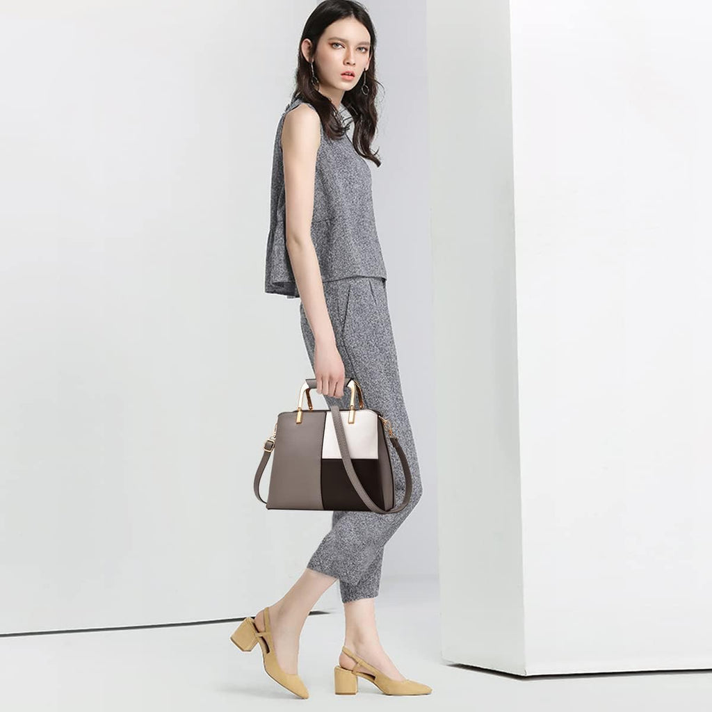 NICOLE&DORIS Dam axelväskor enkel axelväska crossbody messengerväska väska all satchel väska för dam PU läder