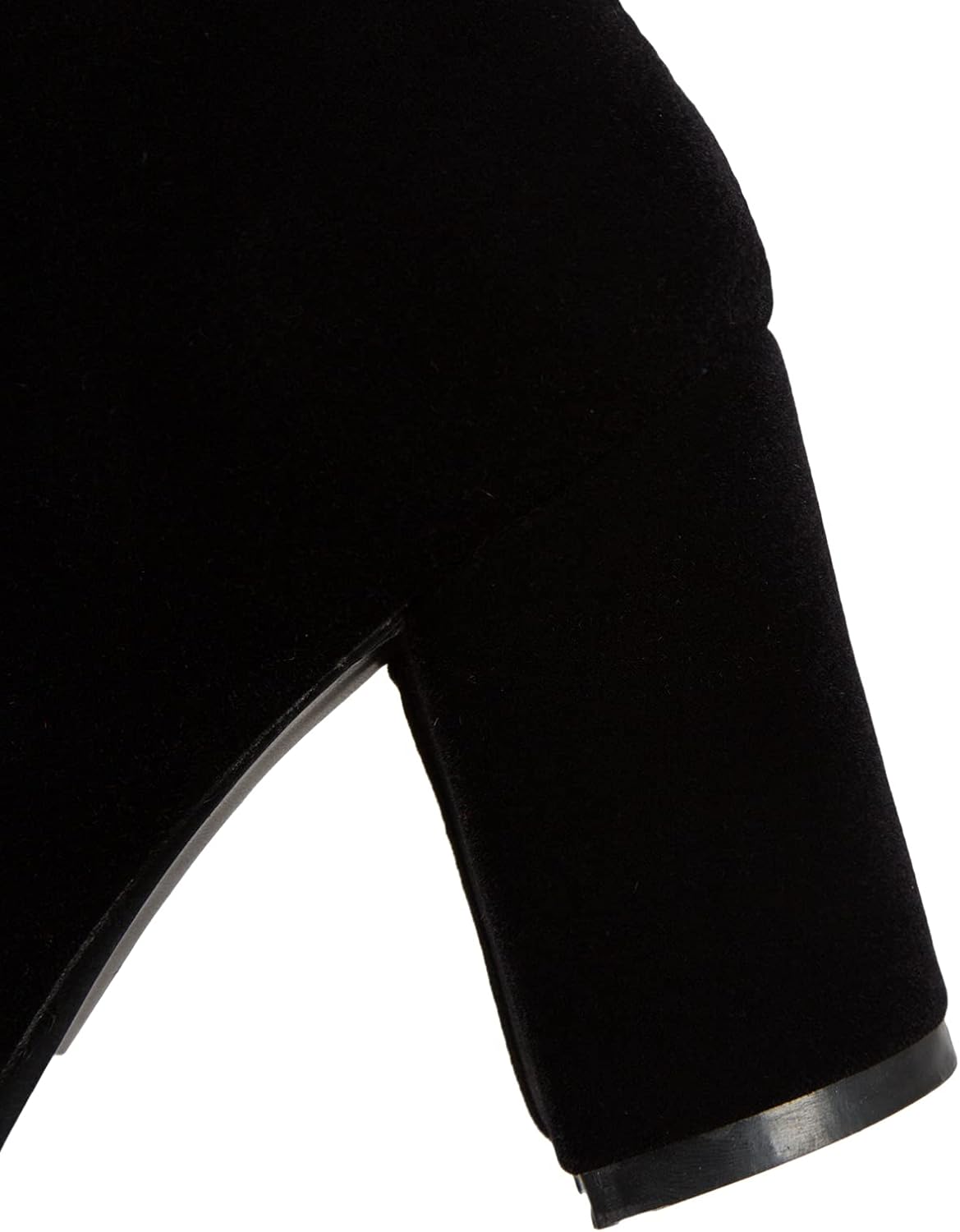 Dammode tofs stövlar, ankelstövlar med tjock klack och strass
