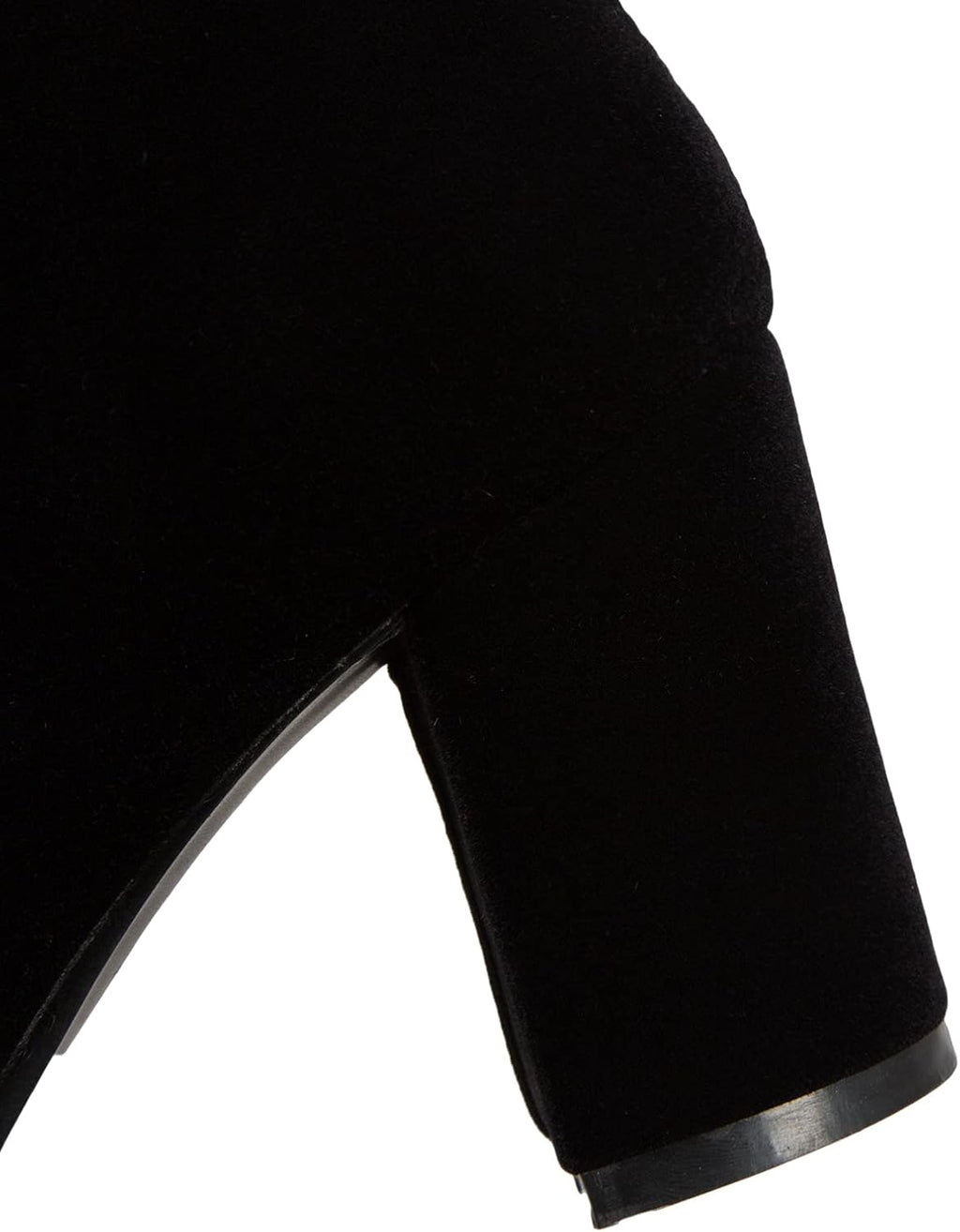 Dammode tofs stövlar, ankelstövlar med tjock klack och strass