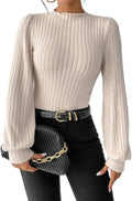 Generisk body damer långärmad elegant sexig basic stickad ribbad bodysuit jumpsuit tajt V-ringning polotröja dambody onepiece overall bodycon bodies bodysuit för kvinnor