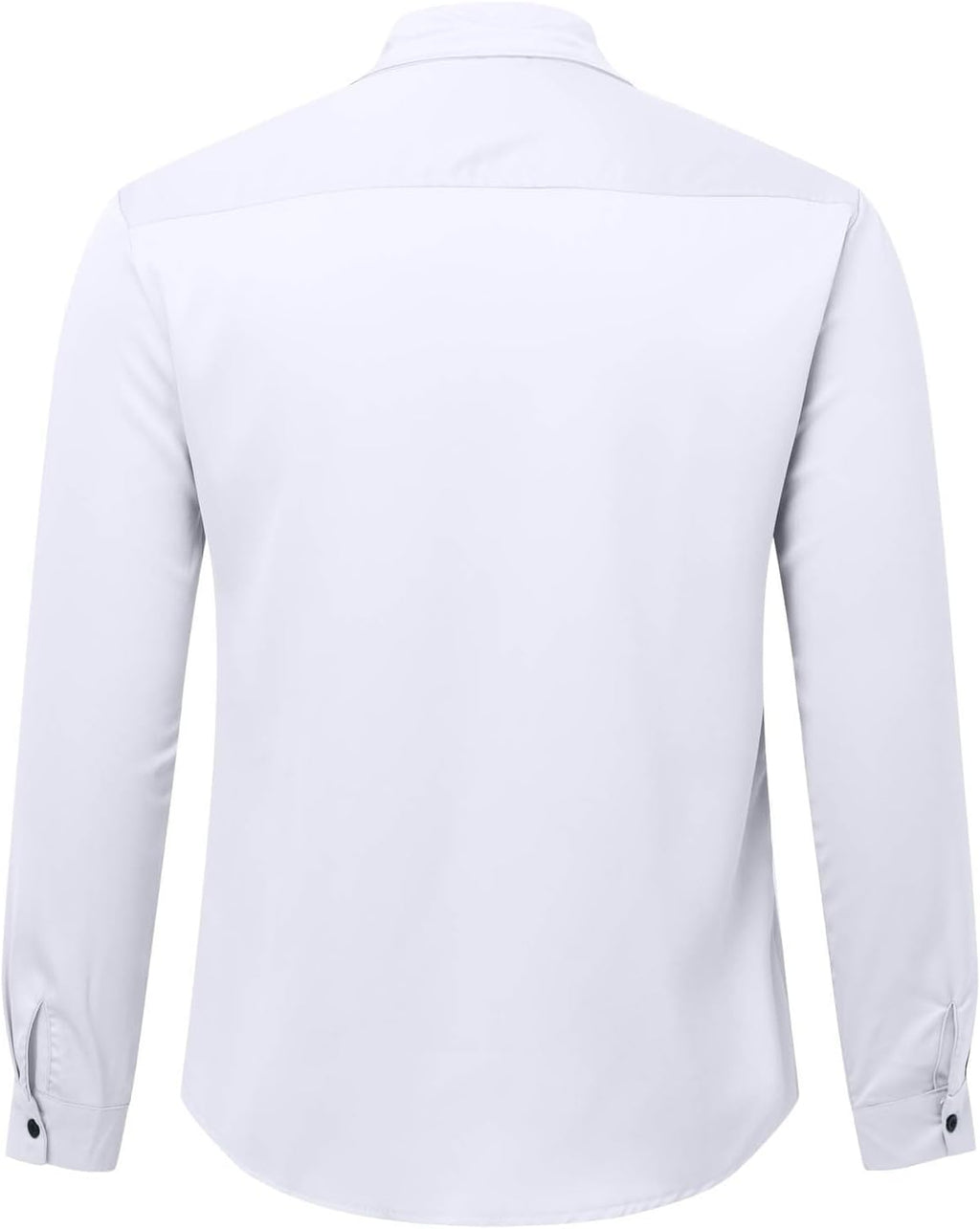 Herr lyx satinklänning skjortor glänsande siden som långärmad button down skjortor casual normal passform bröllop fest avslutningsbal toppar paljetter skjorta män