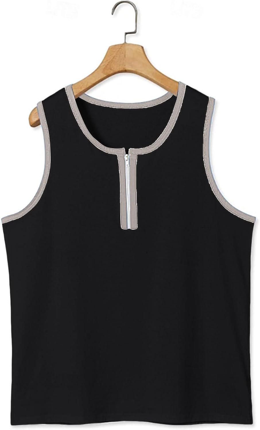 Herrlinne sport t-shirt andningsbar herr baggy ärmlös T-shirt sommar casual skjorta strand väst toppar gym linne för stretch styrketräning linne