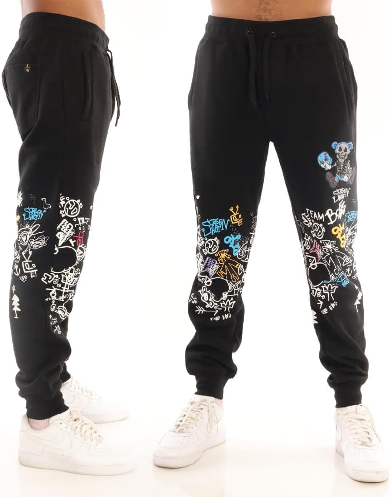 SCREENSHOT Herr Hip Hop Premium Slim Fit Track Byxor