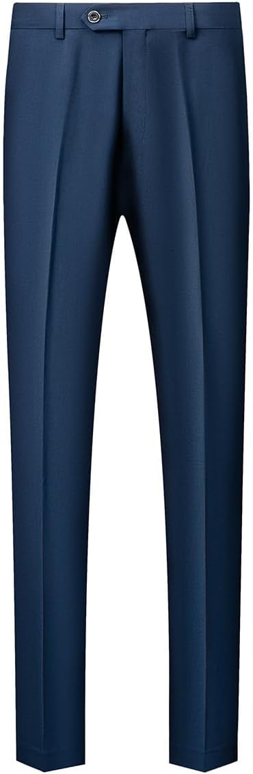 Herrar 3 stycken kostym slim fit en knapp halsduk revers för bröllop bal kavaj väst byxor set