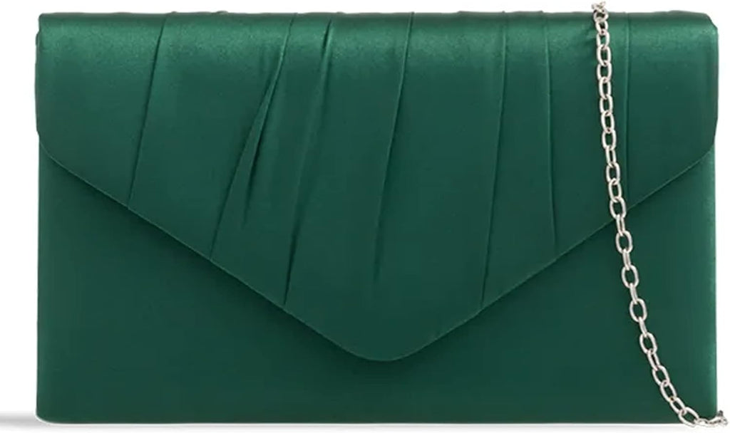 fi9® DAMER SATIN PARTY BORD BRIDAL EVENING CLUTCH HANDVÄSKA Handväska