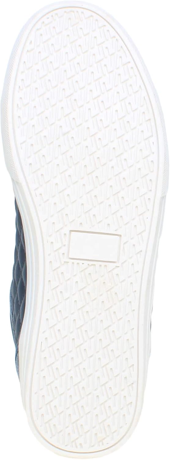 Ajvani Platt snörning för män quiltad vardaglig hög topp ankelstövlar sneakers storlek.