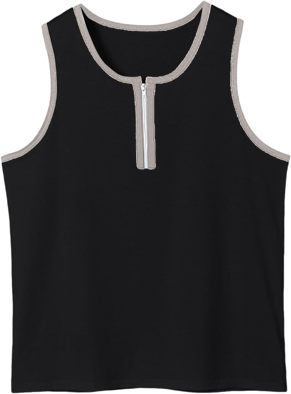 Herrlinne sport t-shirt andningsbar herr baggy ärmlös T-shirt sommar casual skjorta strand väst toppar gym linne för stretch styrketräning linne
