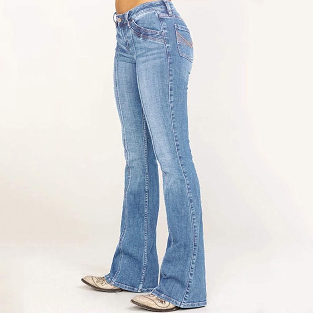 Jeans Kvinnor Hög Midja Denim Byxor Stretch Bekväma Jeans Bekväma Push Up Byxor Med Fickor Mode Baggy Stil Avslappnad För Kontor, Fritid Och Daglig Användning