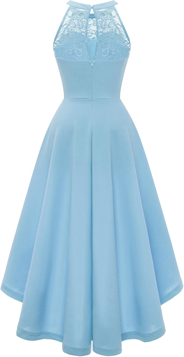 Bbonlinedress Aftonklänning, elegant för bröllopsgäst, festlig klänning, halterneck, konfirmationsklänning, brudtärneklänning, cocktailklänning, festklänning
