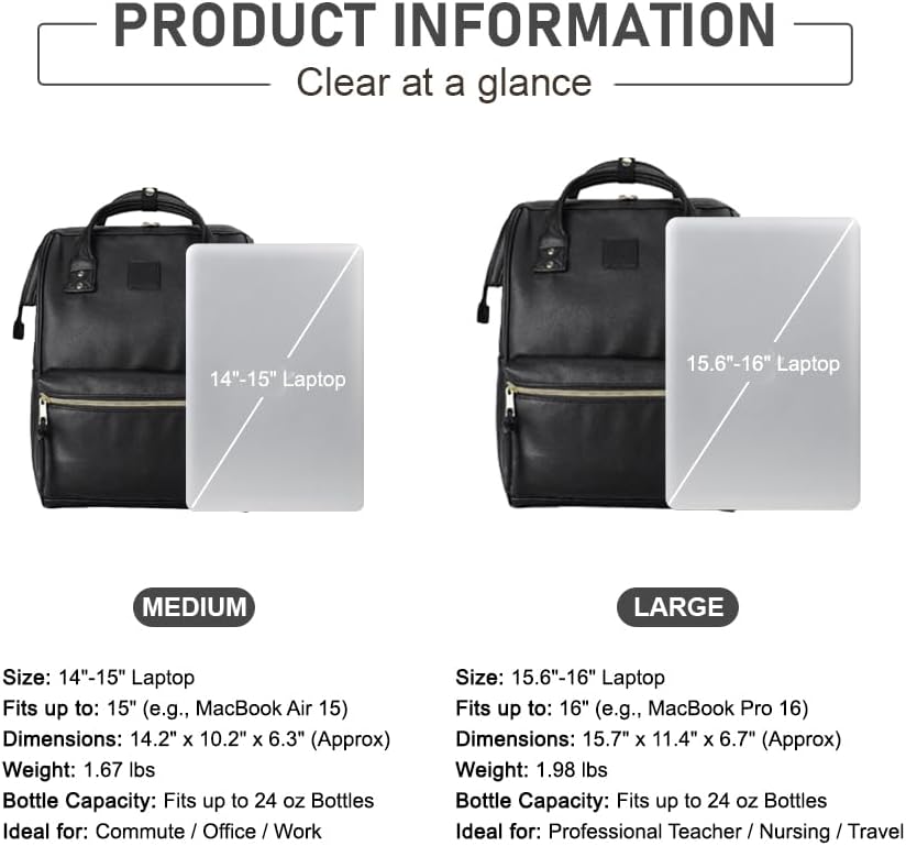 Kah&Kee unisex - vuxen Pu2 ryggsäckar (1-pack)