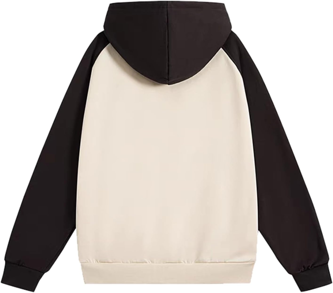Y2K huvtröja herr hiphop huvtröja överdimensionerad passform urban huvtröjor Harajuku streetwear huvtröjor trendig koreansk tröja lös passform färg kontrast sweatshirt mode college jackor avslappnad