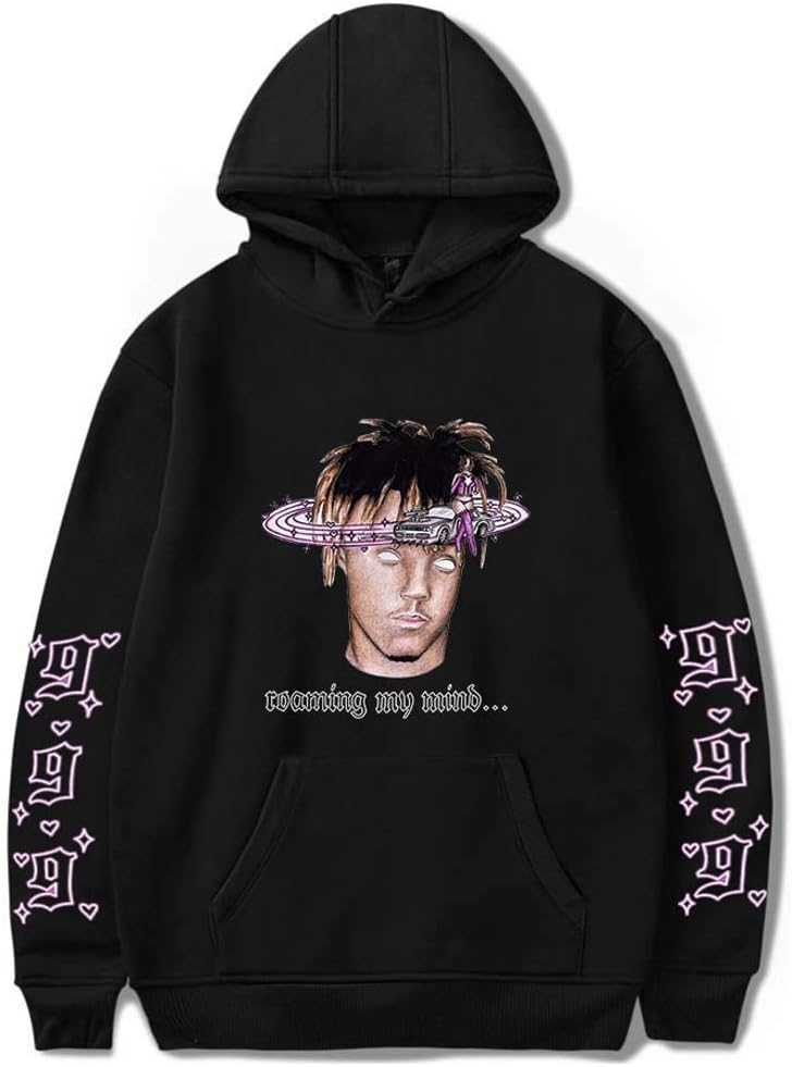 Unisex huvtröja sweatshirt rappare hiphop toppar vardaglig pullover sweatshirt med huva för tonåringar män kvinnor