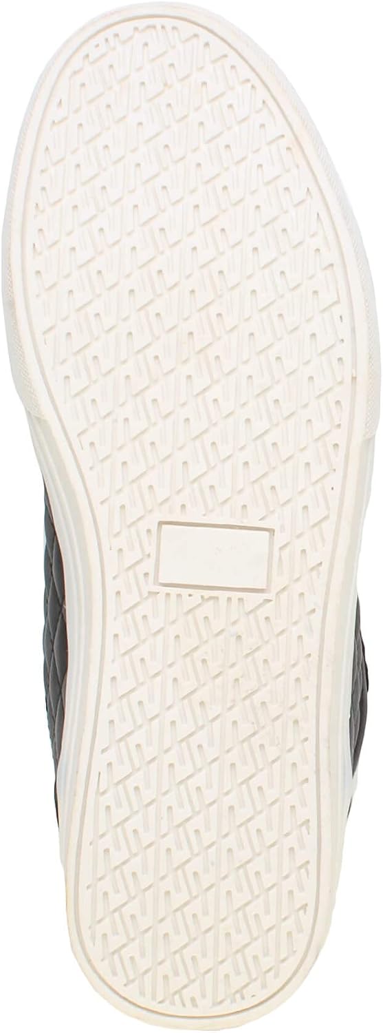 Ajvani Platt snörning för män quiltad vardaglig hög topp ankelstövlar sneakers storlek.