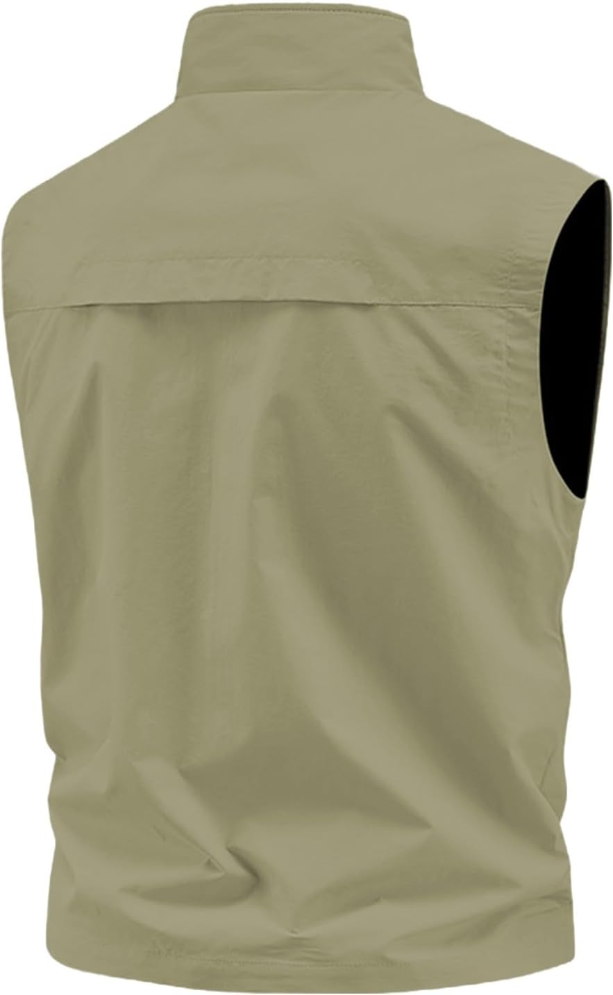 mäns fiskeväst för fyra årstider, utomhus, avslappnad, tunn, med dragkedja, stor storlek tank top bustier