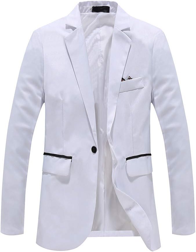 Générique Kostymjacka för män elegant formell kavaj bröllop business smal passform klassisk chic kontor ceremoni modern kavaj jacka herr A25