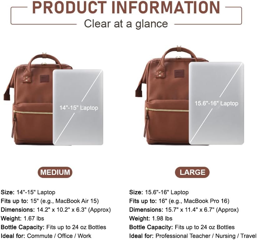Kah&Kee unisex - vuxen Pu2 ryggsäckar (1-pack)