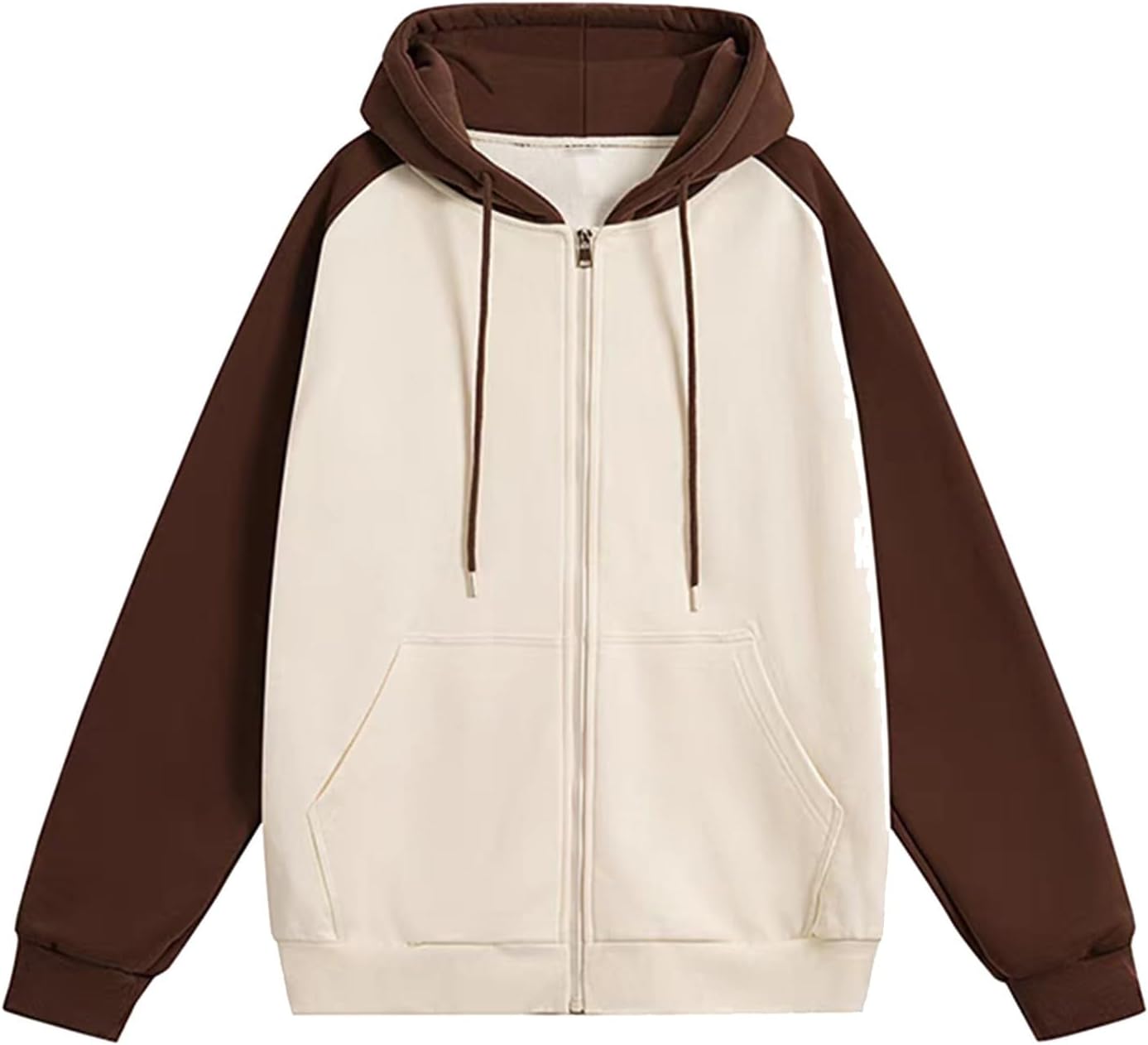Y2K huvtröja herr hiphop huvtröja överdimensionerad passform urban huvtröjor Harajuku streetwear huvtröjor trendig koreansk tröja lös passform färg kontrast sweatshirt mode college jackor avslappnad