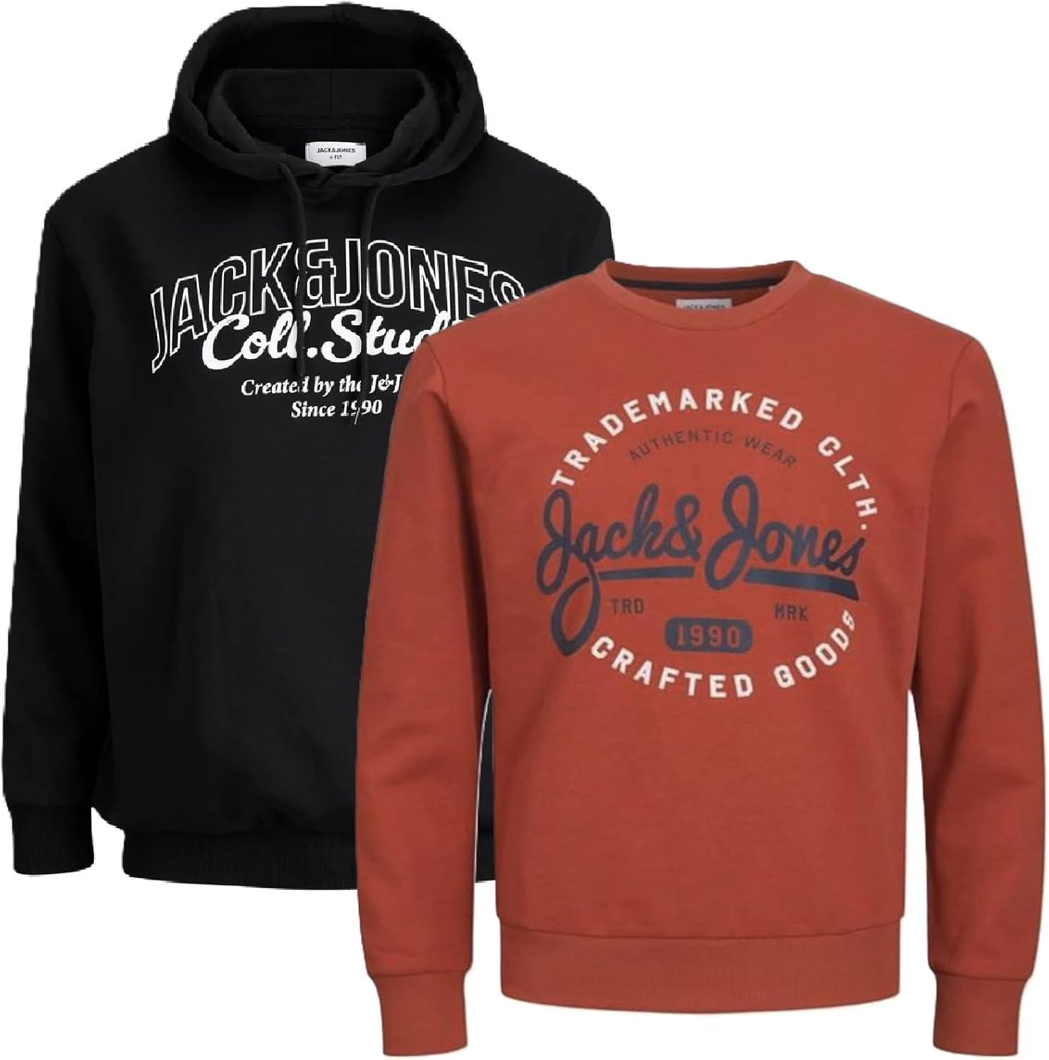 Herr JACK & JONES Tunn Turtleneck Stickad tröja Klassisk Rundhals Sweater Långärmad Grundläggande JJEEMIL