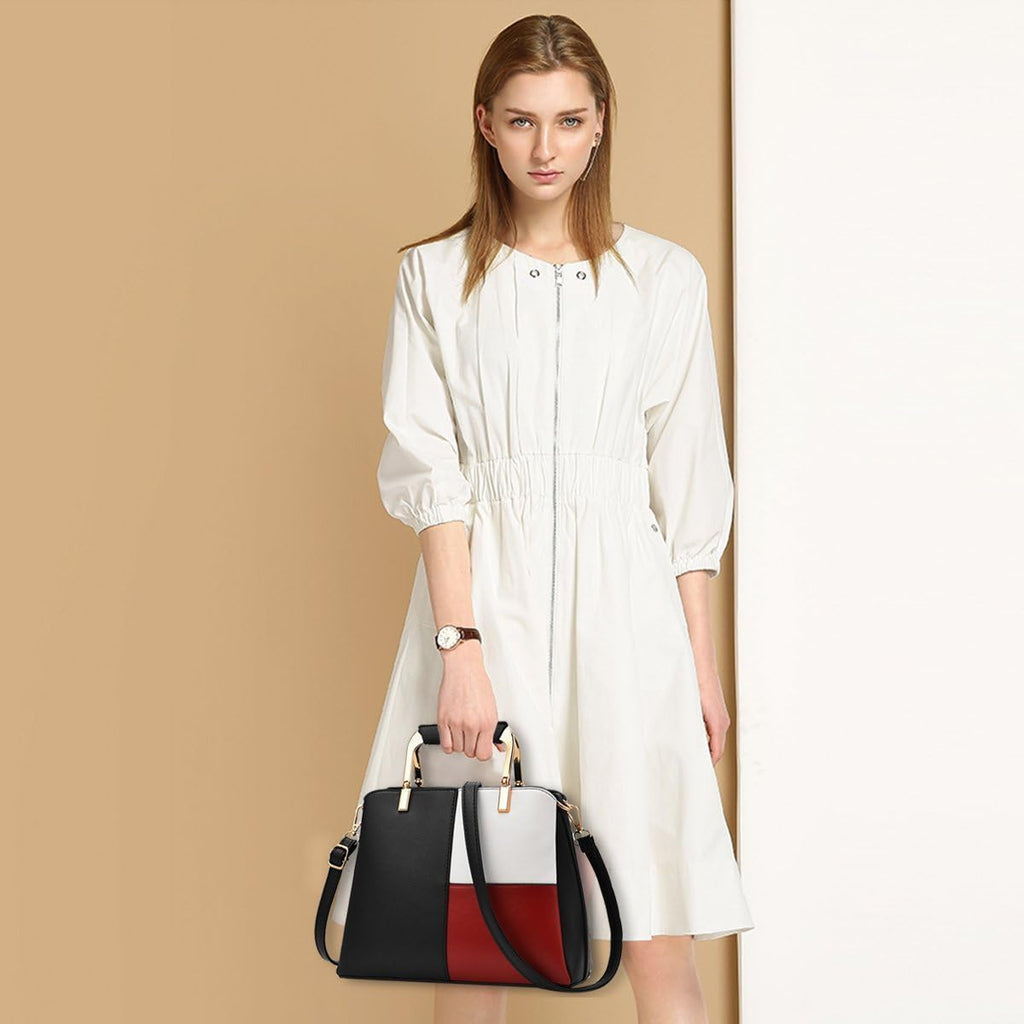 NICOLE&DORIS Dam axelväskor enkel axelväska crossbody messengerväska väska all satchel väska för dam PU läder