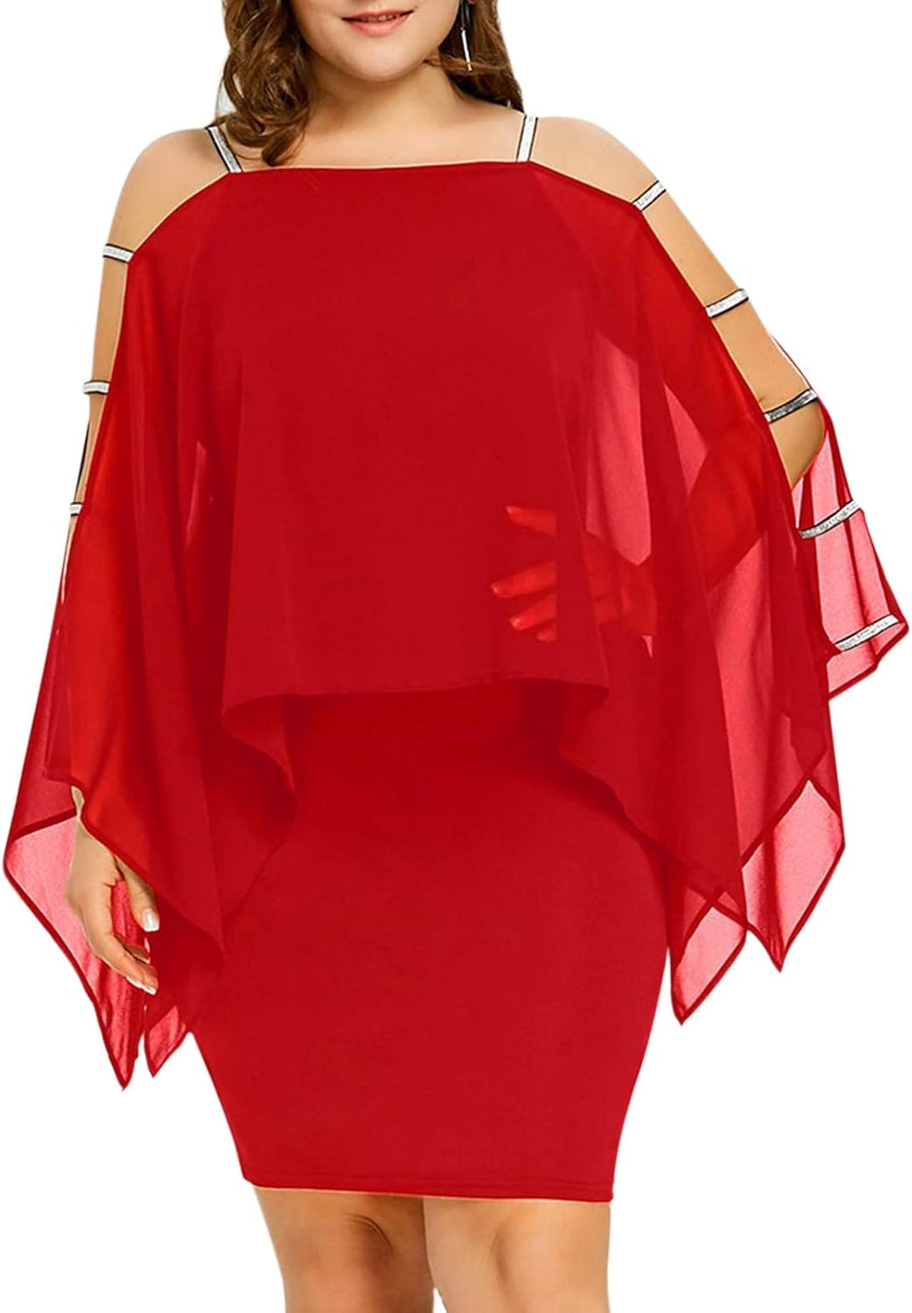 Klänningar för kvinnor kvinnor plus size bröllop gäst spets swingklänning retro halvärm axellös kväll bal midi-klänning maxiklänningar för kvinnor
