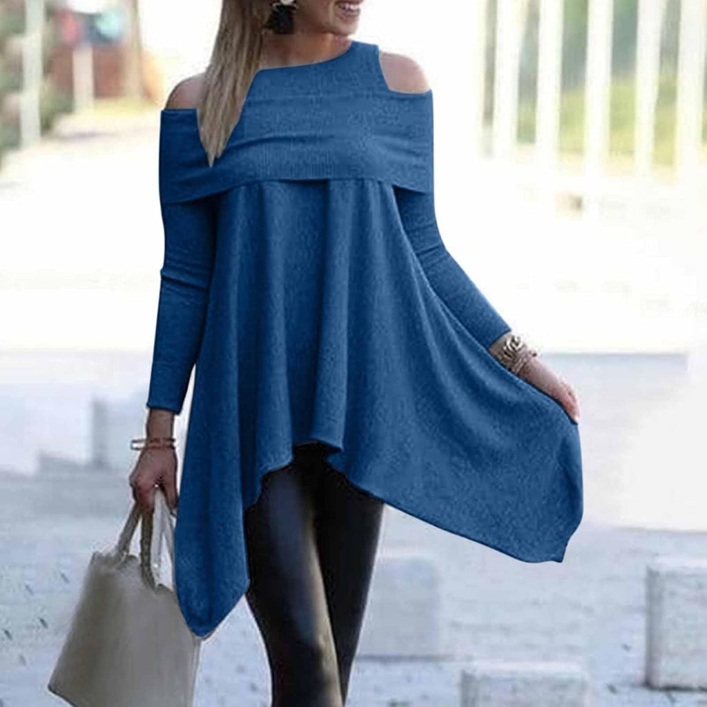 Snö långärmade skjortor dam långärmade blusar formell solid tunika toppar att bära med leggings avslappnade toppar för kvinnor trendig damer bomulls t-shirt