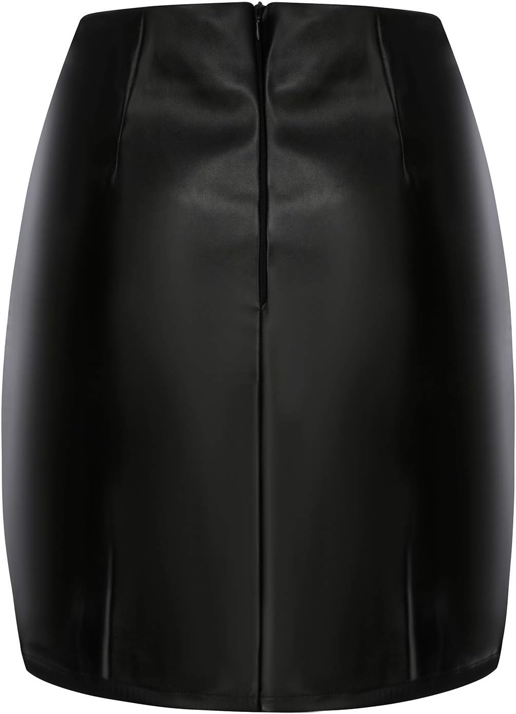 High Waisted Skirts for Women Fashion Sexy Solid Bandage Short Faux Leather Mini Skirts Ladies Cute Tennis Silk Dress