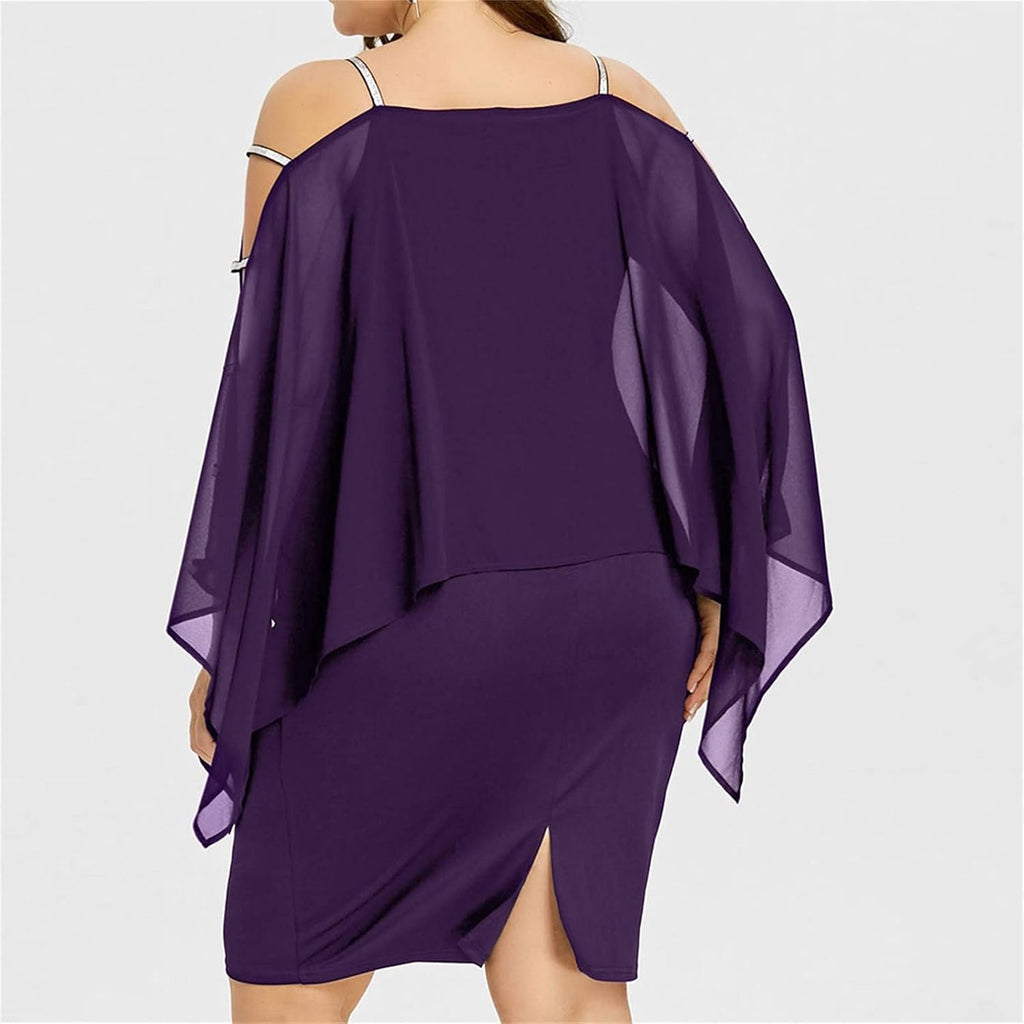 Klänningar för kvinnor kvinnor plus size bröllop gäst spets swingklänning retro halvärm axellös kväll bal midi-klänning maxiklänningar för kvinnor
