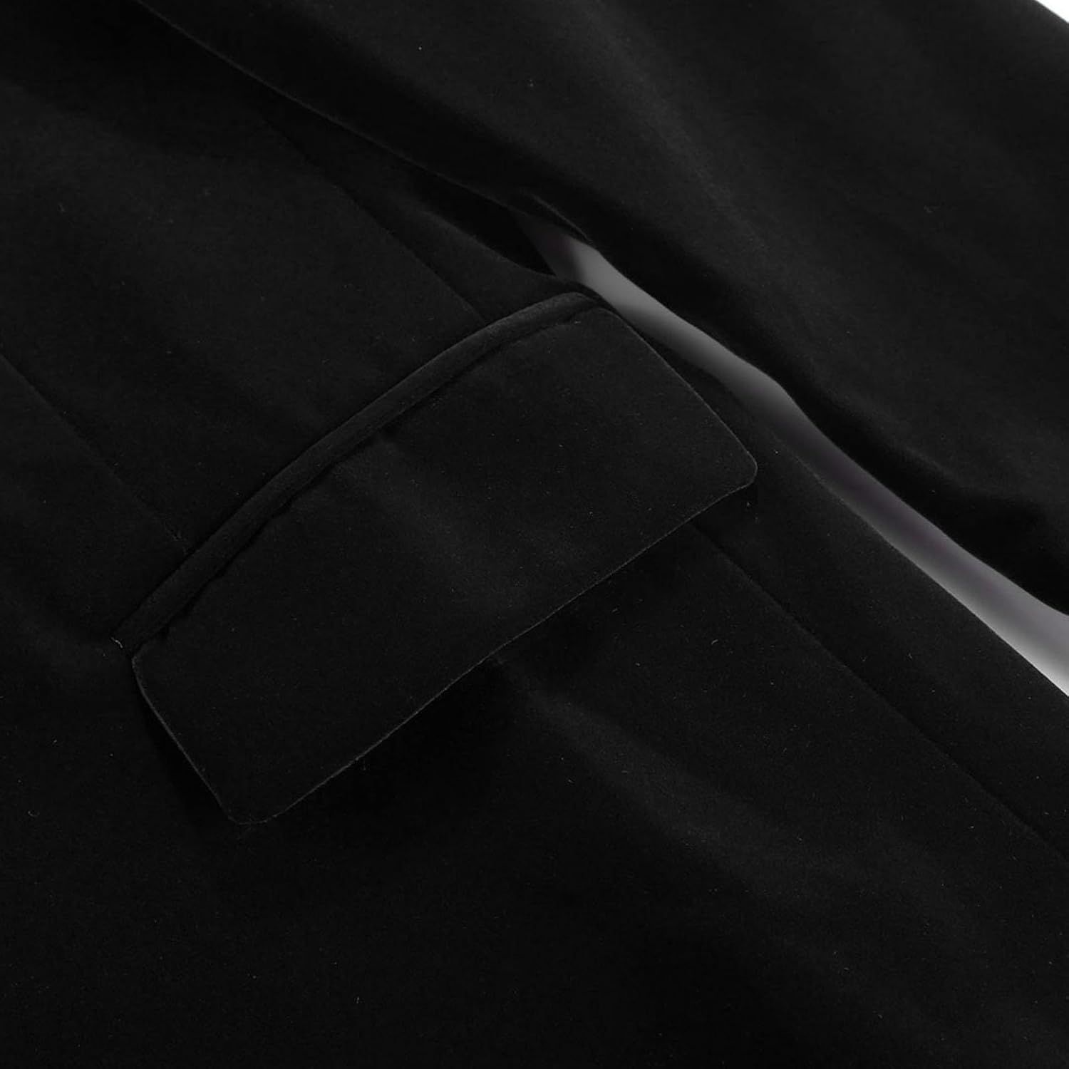 Herr sammetskavaj slim fit med en knapp, kostymkavaj, smoking, bröllop, bal, middag, formell klädsel
