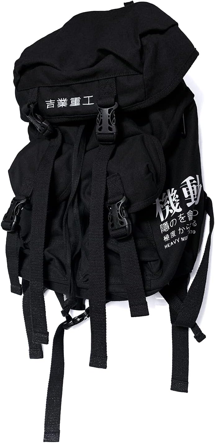 MFCT Techwear Ryggsäck för män, japansk väska