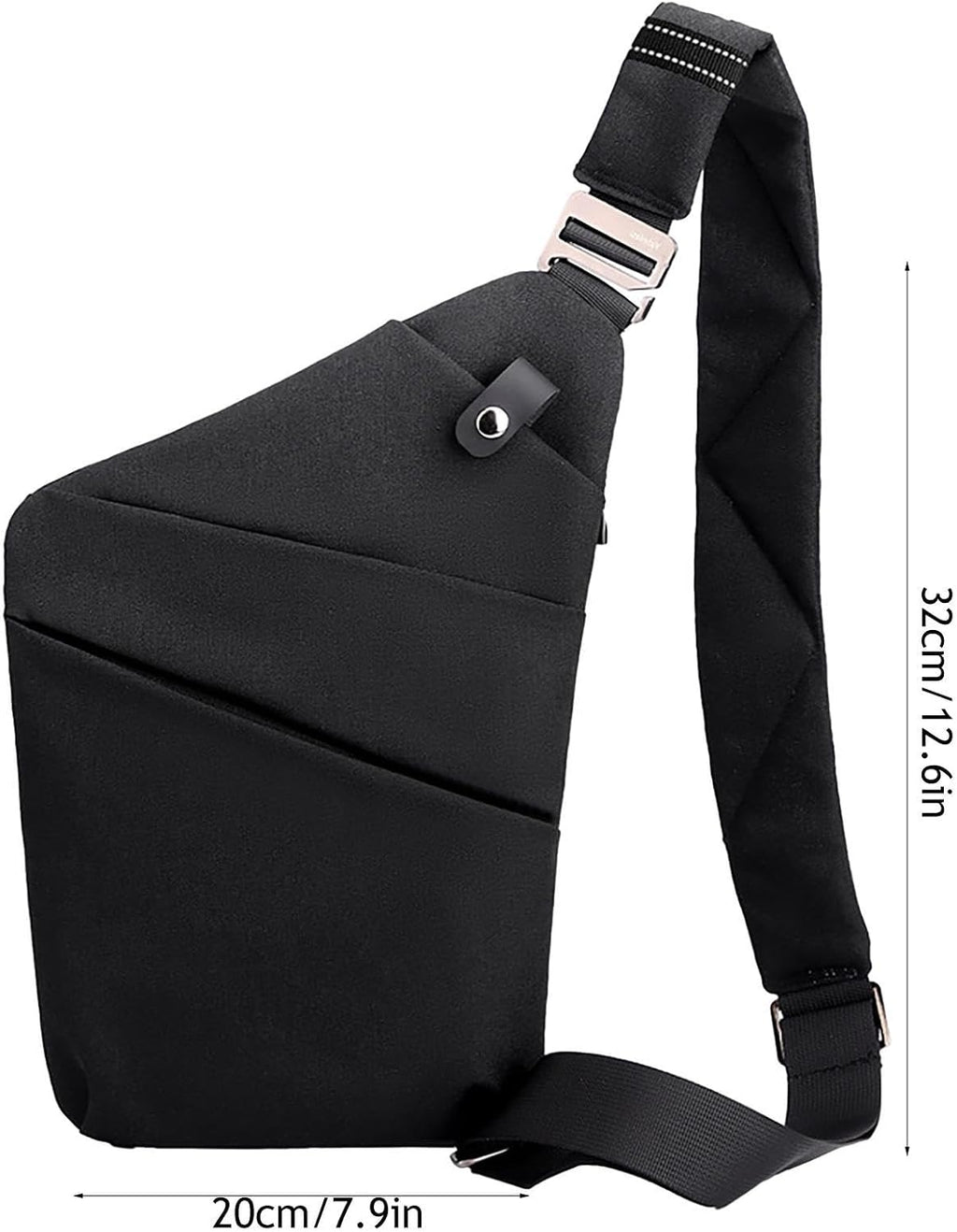 Sling Ryggsäck Herr,Chest Sling Ryggsäck Axel Ryggsäck - Sling Chest Crossbody Bag Bärbar Vattentät Stor kapacitet för camping Daglig användning Resevandring Onlynery
