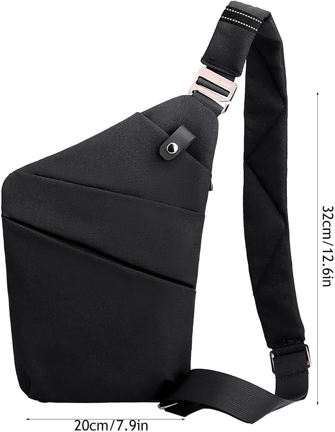 Sling Ryggsäck Herr,Chest Sling Ryggsäck Axel Ryggsäck - Sling Chest Crossbody Bag Bärbar Vattentät Stor kapacitet för camping Daglig användning Resevandring Onlynery