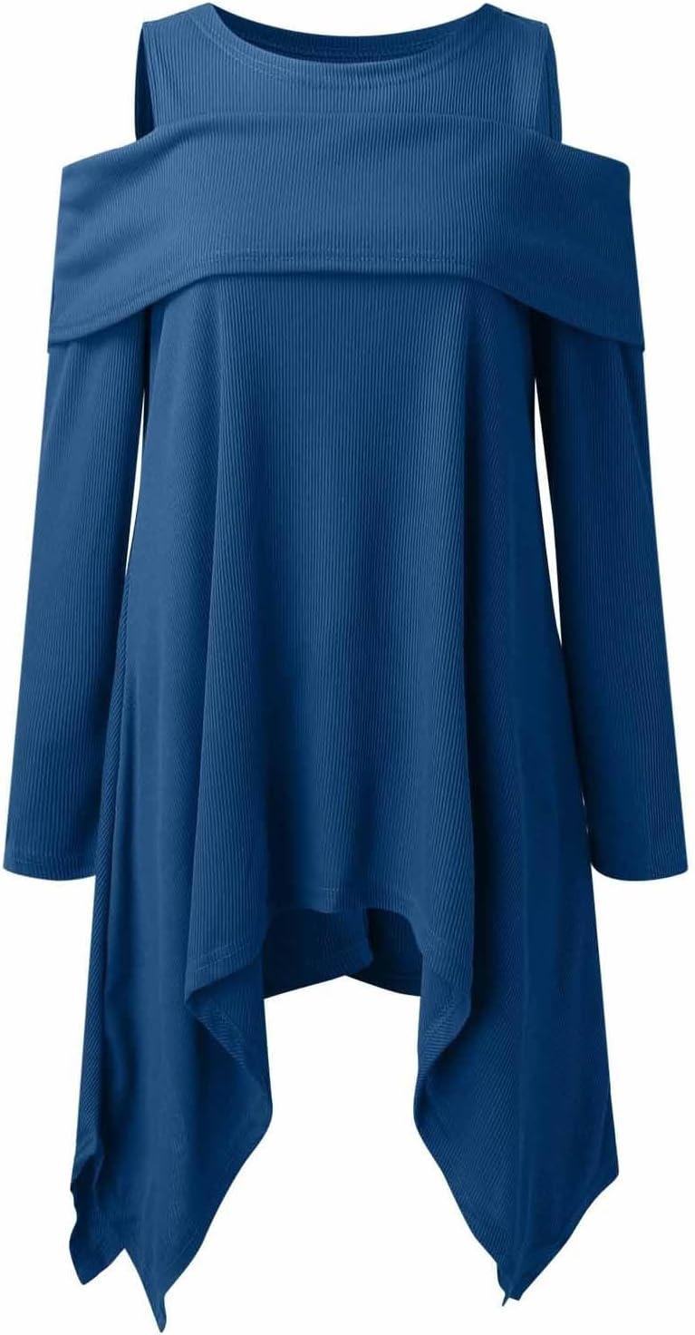 Snö långärmade skjortor dam långärmade blusar formell solid tunika toppar att bära med leggings avslappnade toppar för kvinnor trendig damer bomulls t-shirt