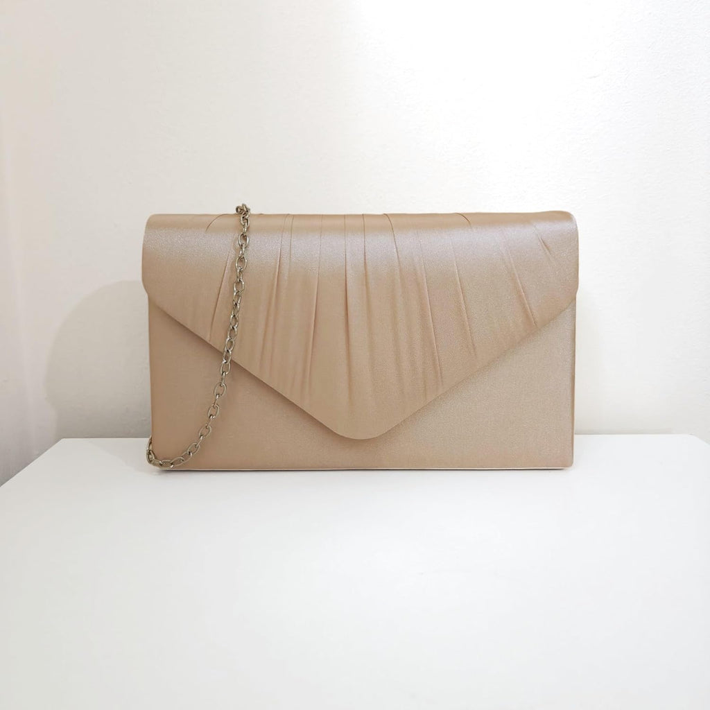fi9® DAMER SATIN PARTY BORD BRIDAL EVENING CLUTCH HANDVÄSKA Handväska