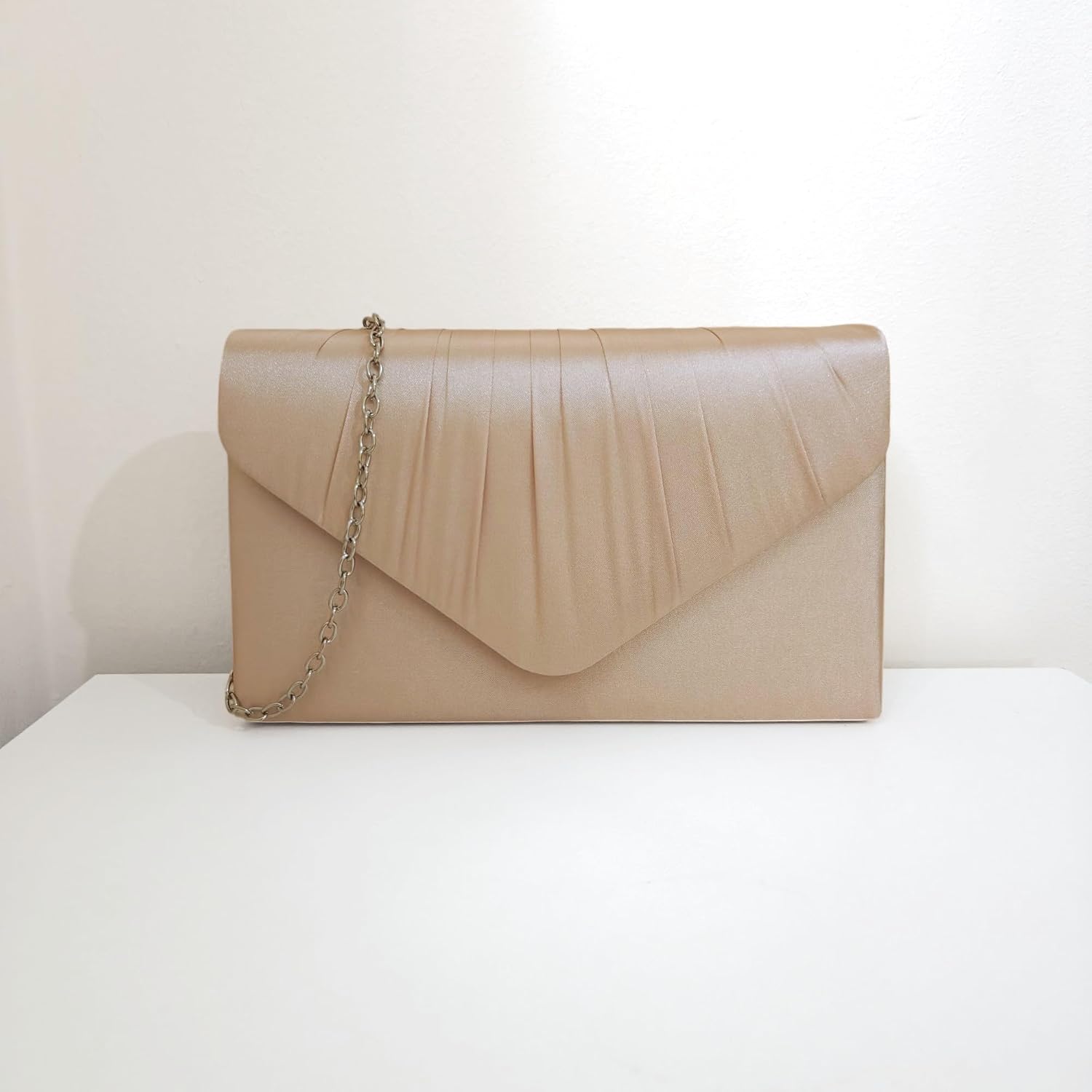 fi9® DAMER SATIN PARTY BORD BRIDAL EVENING CLUTCH HANDVÄSKA Handväska