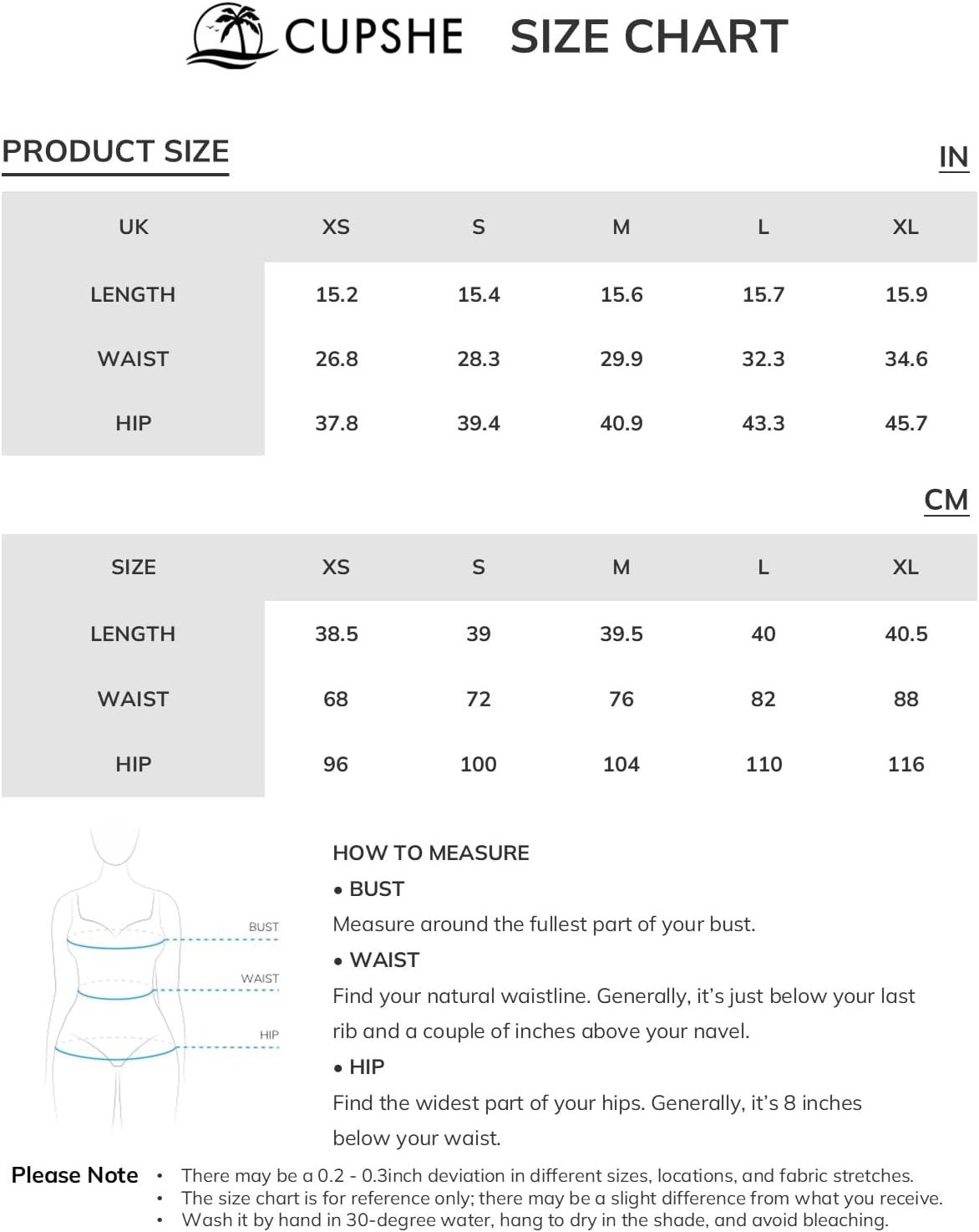 CUPSHE kvinnor denim kjol vardaglig hög midja A-linje skulpterad fåll mini jeanskjol med fickor