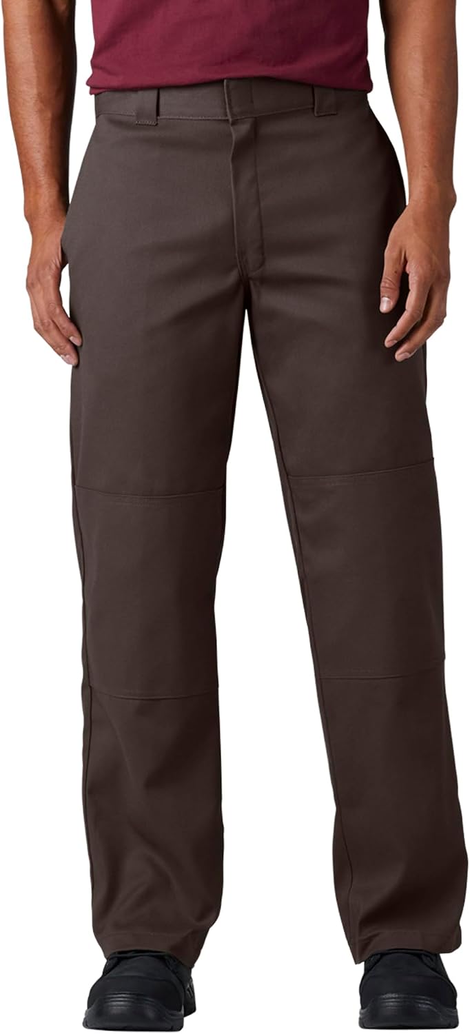 Dickies Double Knee-arbetsbyxor för män, lös passform, stora-långa