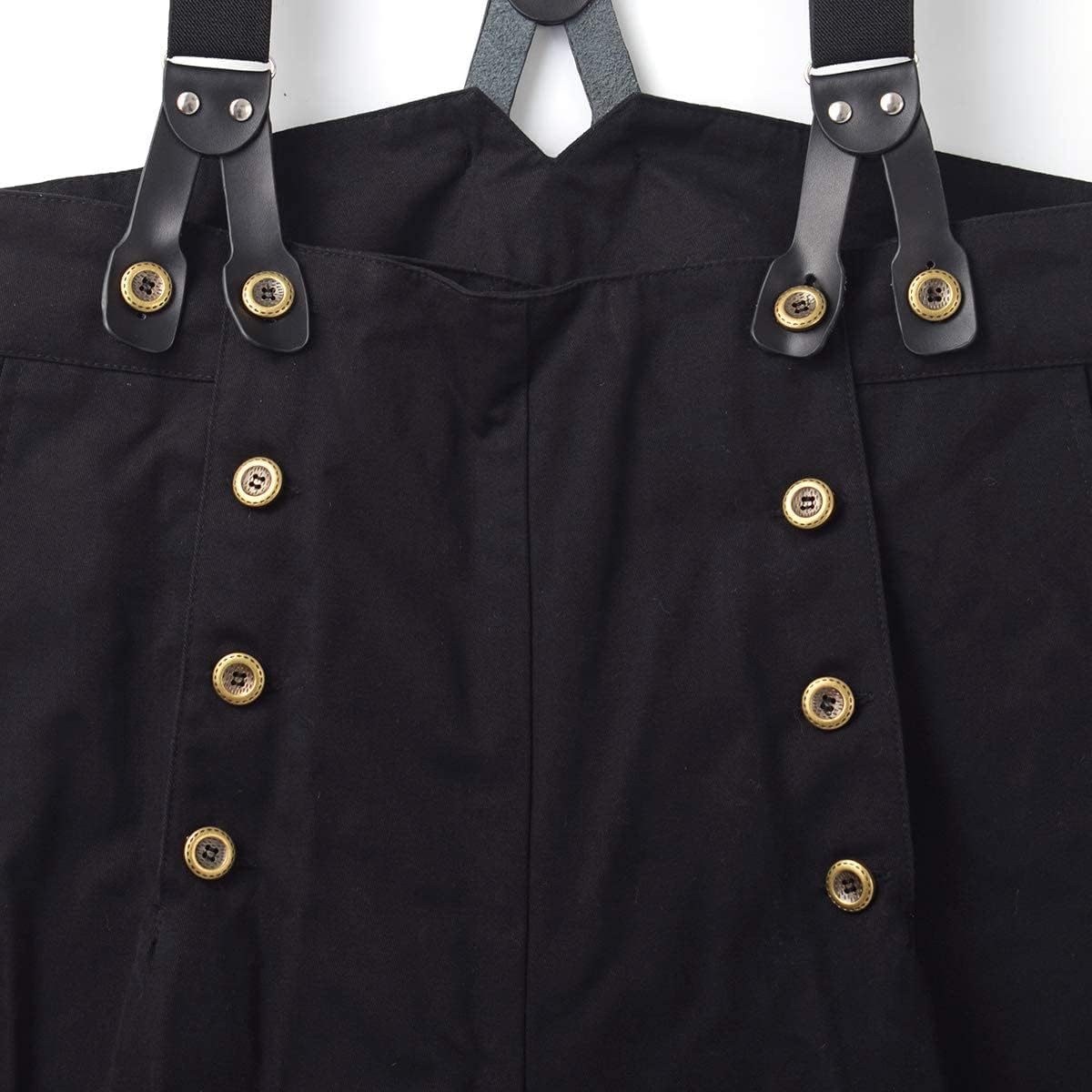 BPURB Viktorianska byxor för män cosplay kostym steampunk gotiska byxor byxor