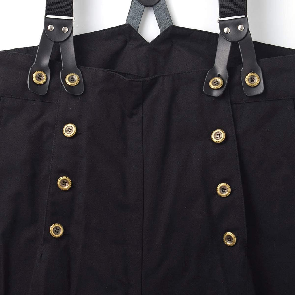 BPURB Viktorianska byxor för män cosplay kostym steampunk gotiska byxor byxor