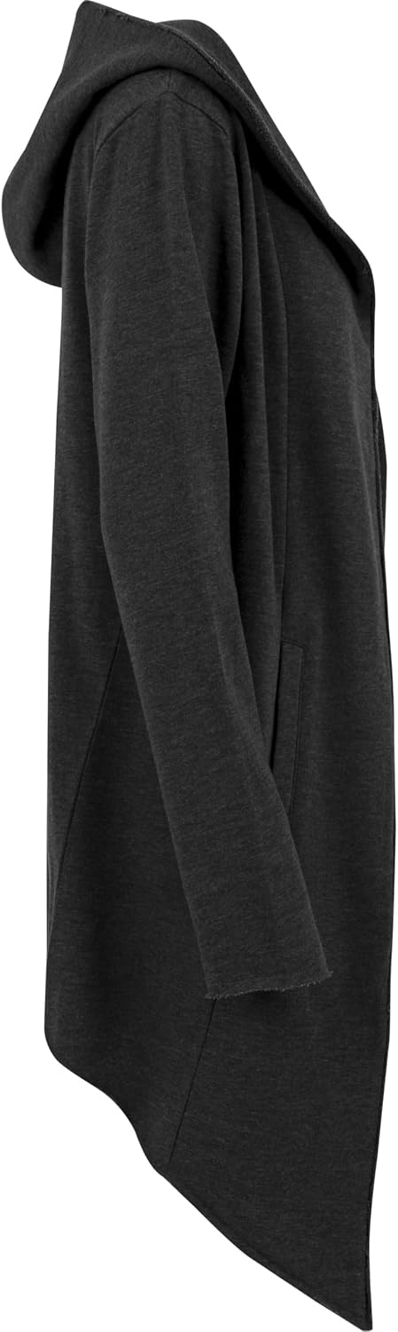 Urban Classics herr Lång huva öppen kant kofta Cardigan-tröja (1-pack)