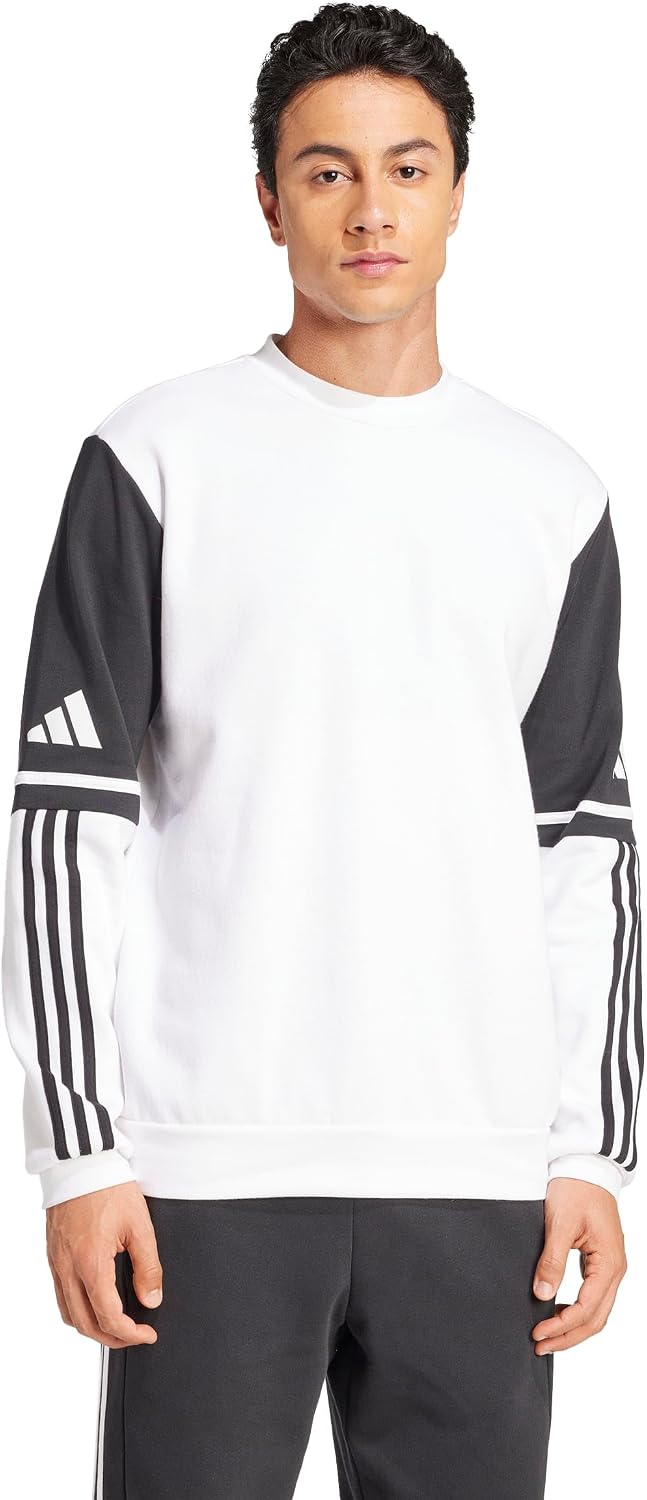 adidas herr Squadra25 Sweat Crew Sweatshirt, white, XL