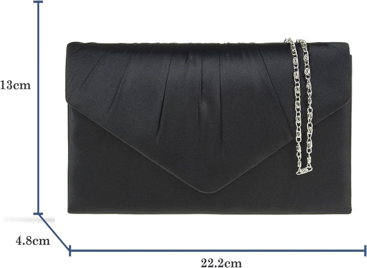 fi9® DAMER SATIN PARTY BORD BRIDAL EVENING CLUTCH HANDVÄSKA Handväska