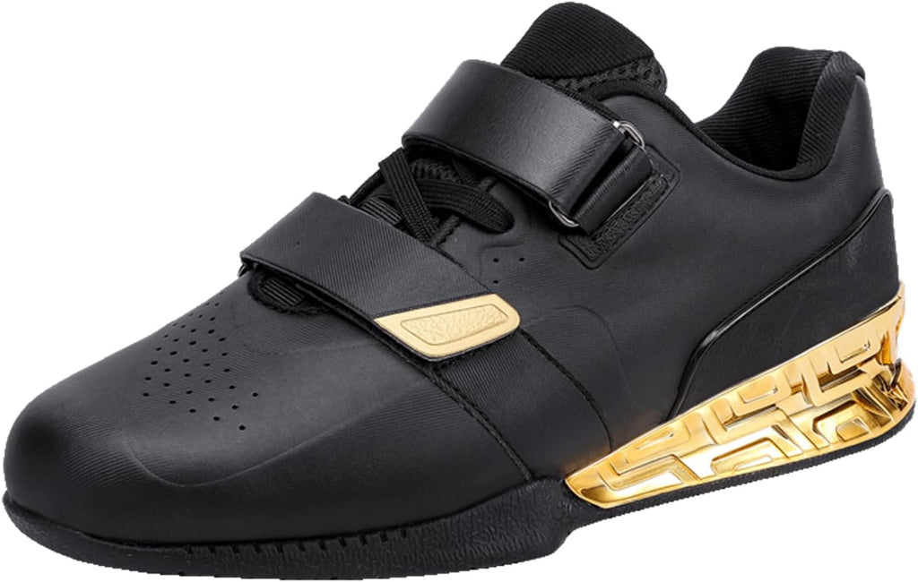 Tyngdlyftningsskor för män, Styrkelyft Bodybuilding Squat Skor Gym Cross Trainers Skor