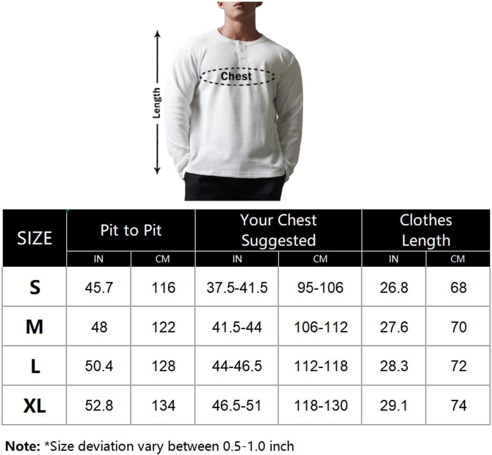 Muscle Alive Basic långärmad våffeltröja för män lös passform träning pullover rund hals skjorta