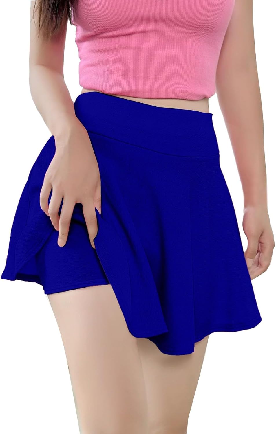 Dam Sommarklänning Plus Size Casual Koreansk Version Plisserad Kjol