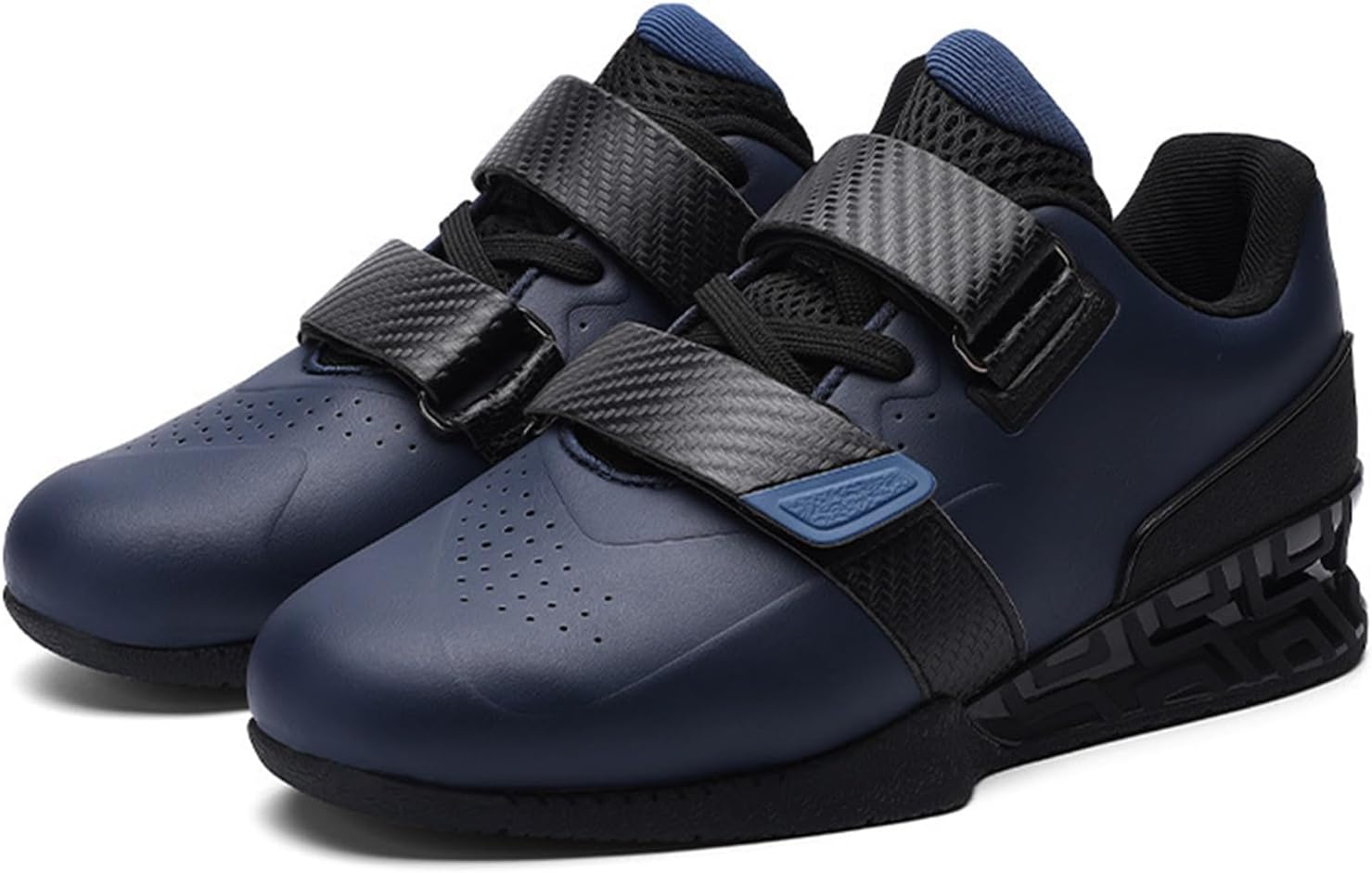 Tyngdlyftningsskor för män, Styrkelyft Bodybuilding Squat Skor Gym Cross Trainers Skor