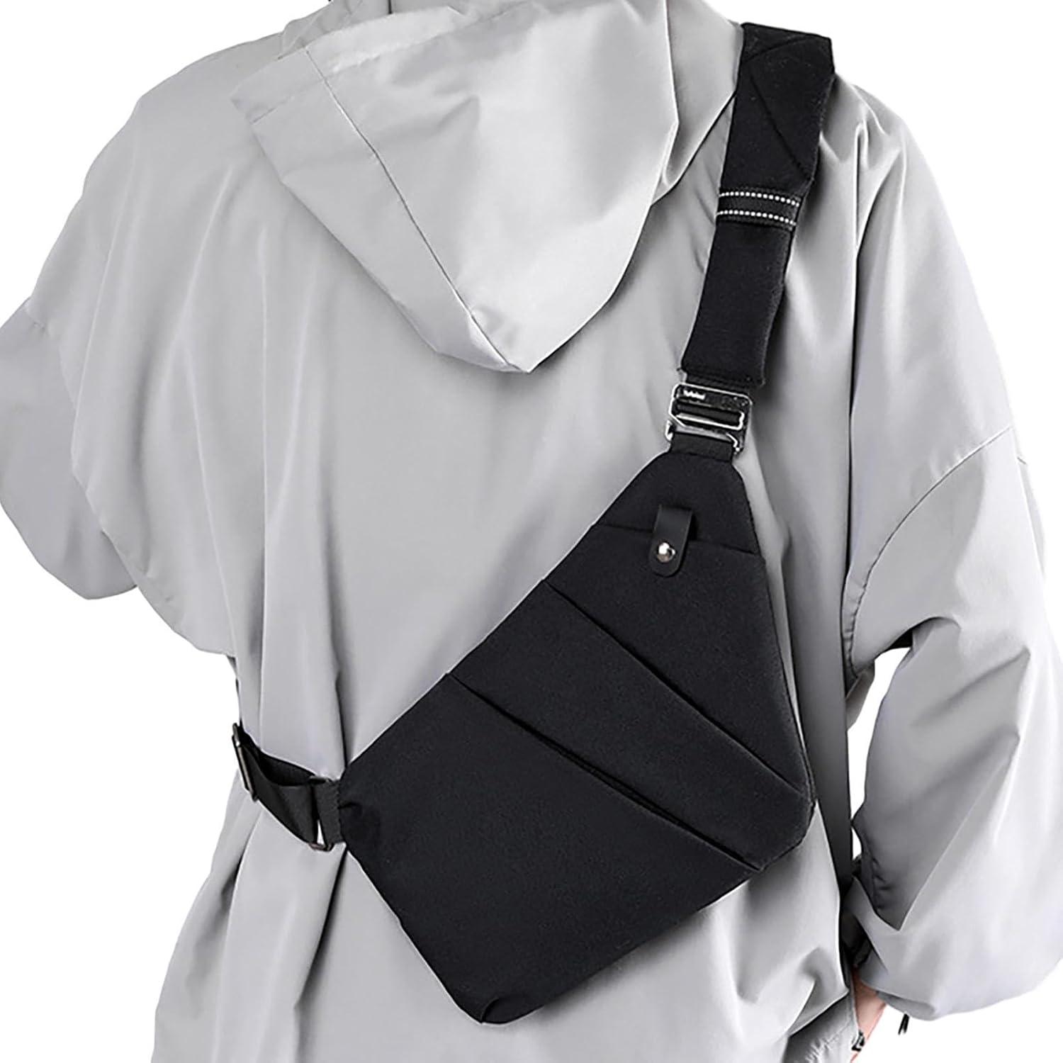 Sling Ryggsäck Herr,Chest Sling Ryggsäck Axel Ryggsäck - Sling Chest Crossbody Bag Bärbar Vattentät Stor kapacitet för camping Daglig användning Resevandring Onlynery
